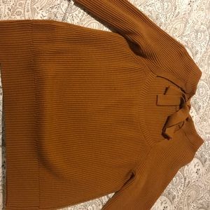 Banana Republic Mustard Yellow Sweater, Medium